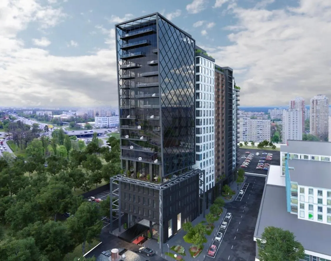Apartment Люкс Апартаменти В Затишному Жк Бізнес Класу Kiew
